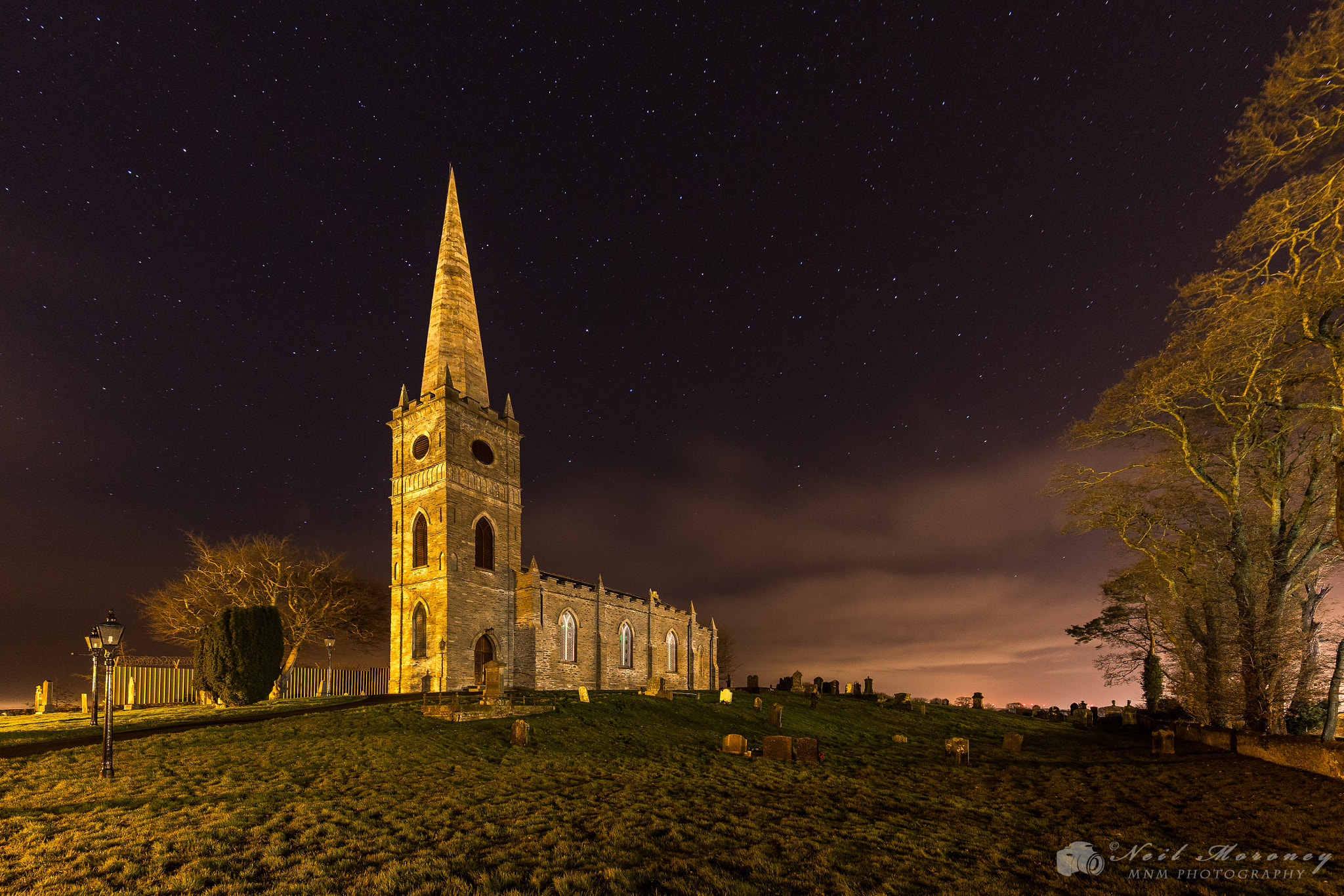 Canon EOS 6D + Canon EF 300mm f/2.8L sample photo. Tamlaghtfinlagan church. photography