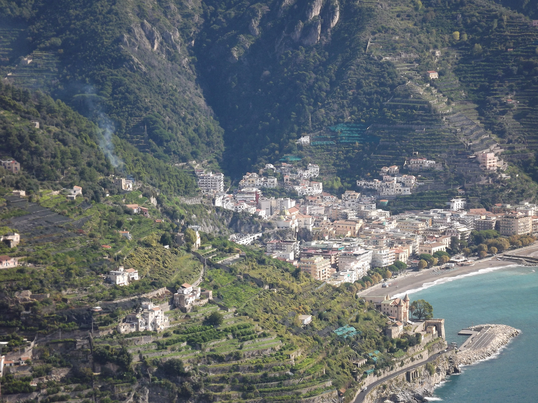 Fujifilm FinePix S3300 sample photo. Amalfi coast photography