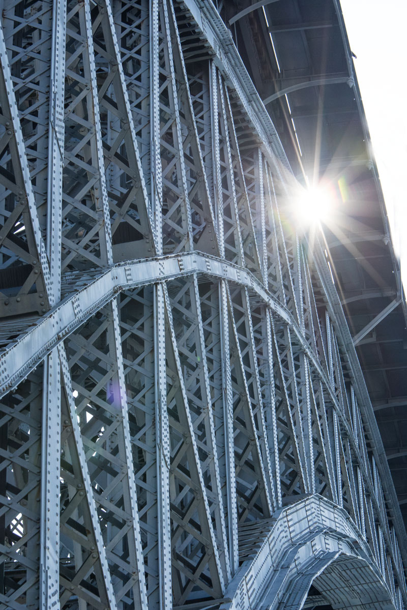 Canon EF 70-200mm F4L IS USM sample photo. Bridge at porto photography