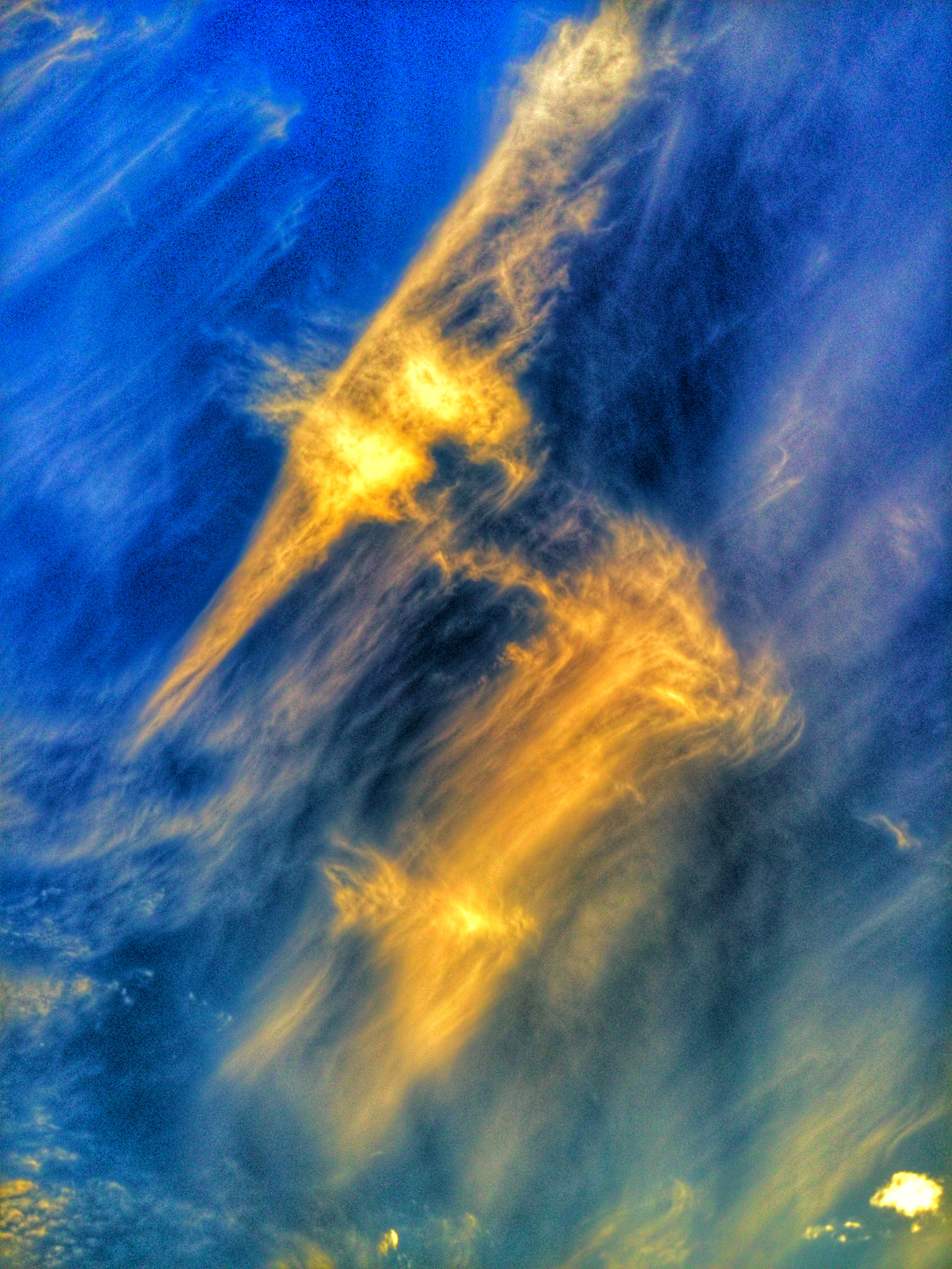 Meizu MX5 sample photo. Evening clouds photography