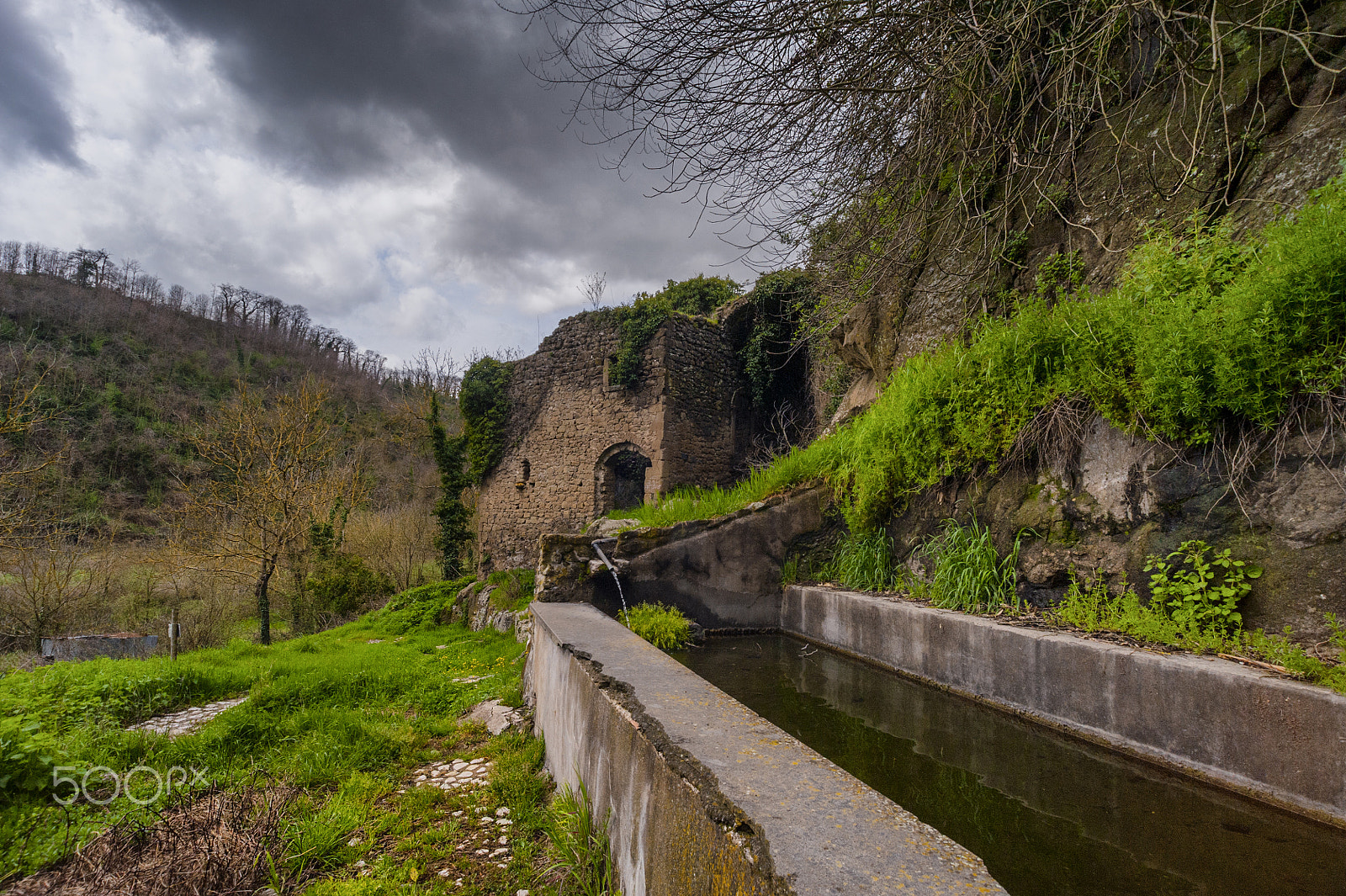 Nikon D700 sample photo. Medieval ruins photography