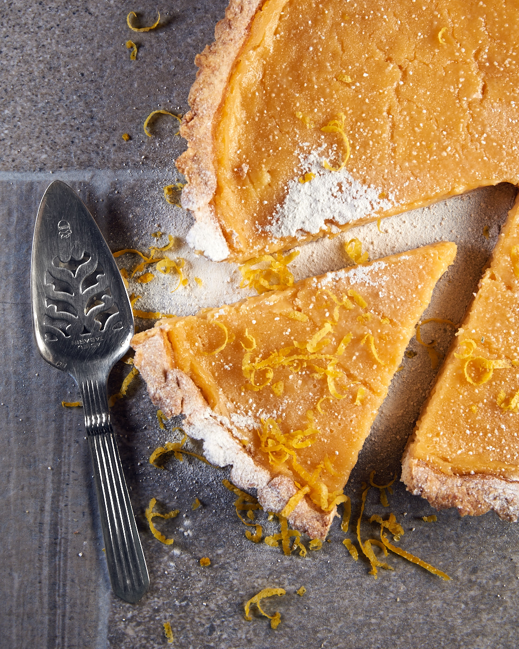 Nikon D810 sample photo. Tarte au citron photography