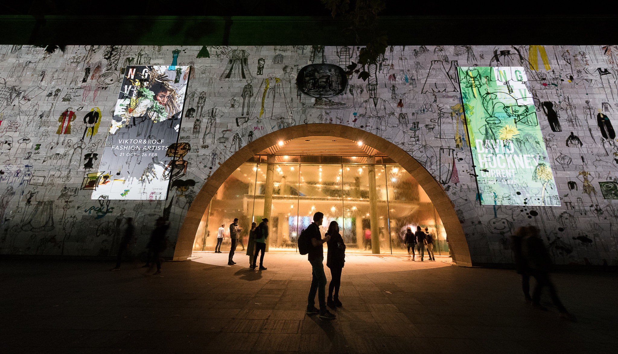 Nikon D500 sample photo. National gallery - white night 2017 photography