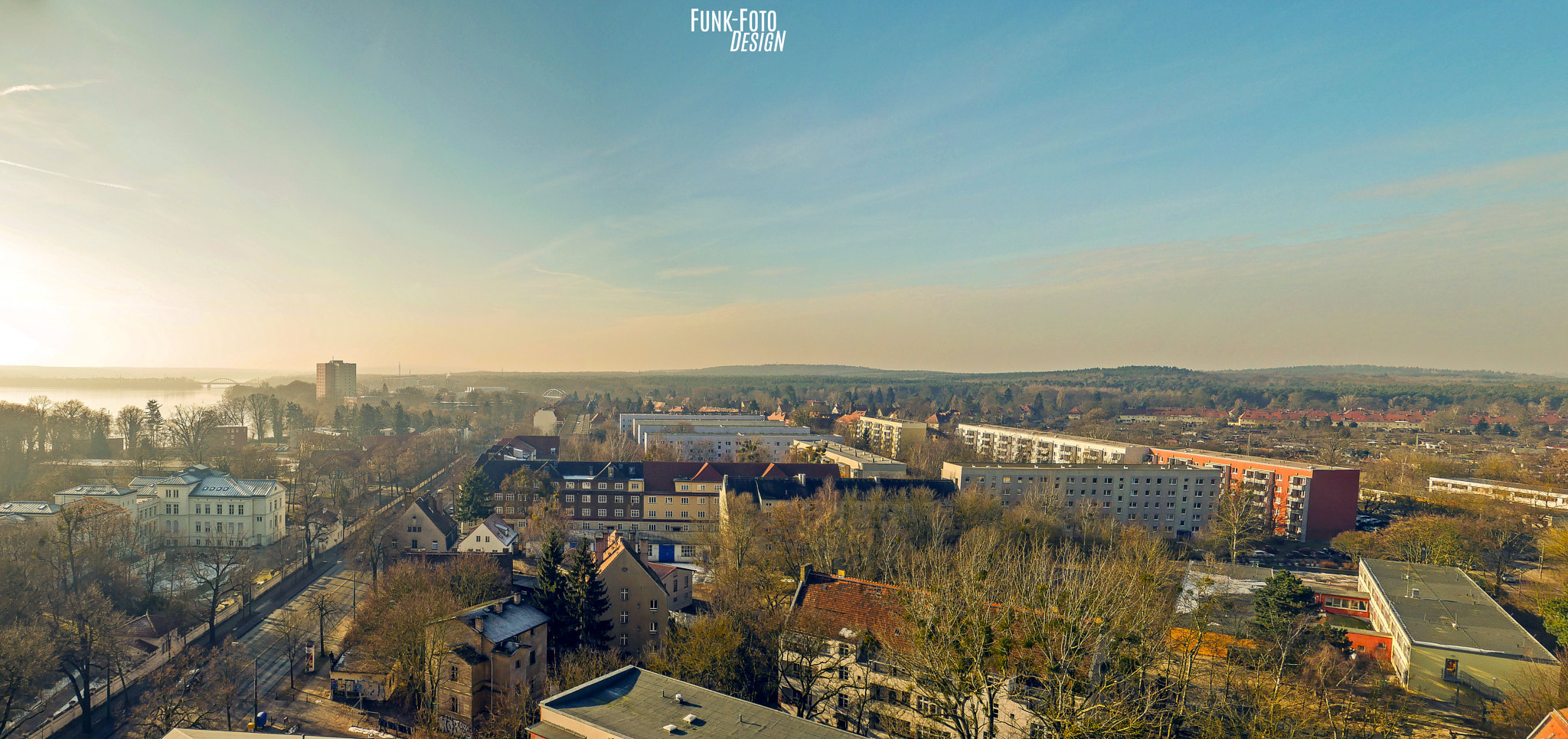 Panasonic DMC-G70 sample photo. Panorama, potsdam west. photography