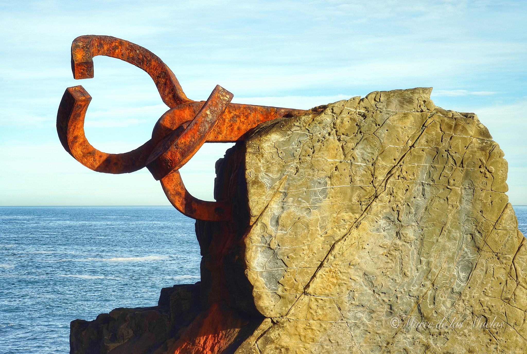 Sony a7R sample photo. Los peines del viento san sebastian spain. photography