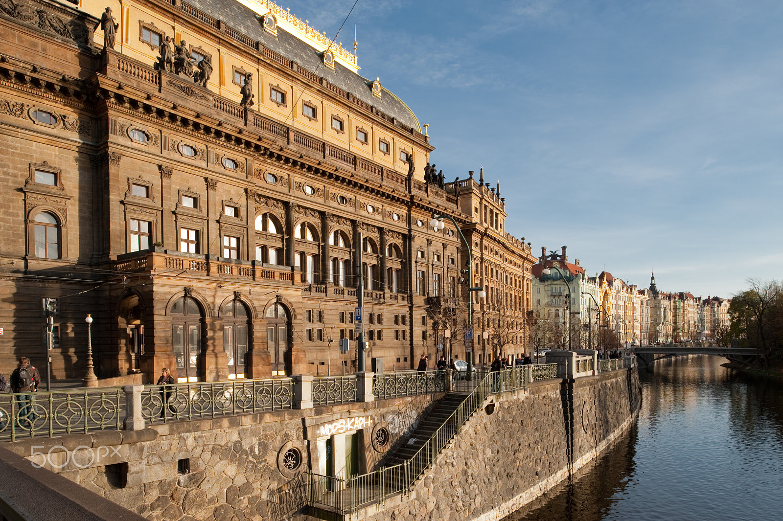 Nikon D700 + Nikon PC-E Nikkor 24mm F3.5D ED Tilt-Shift sample photo. National theater photography