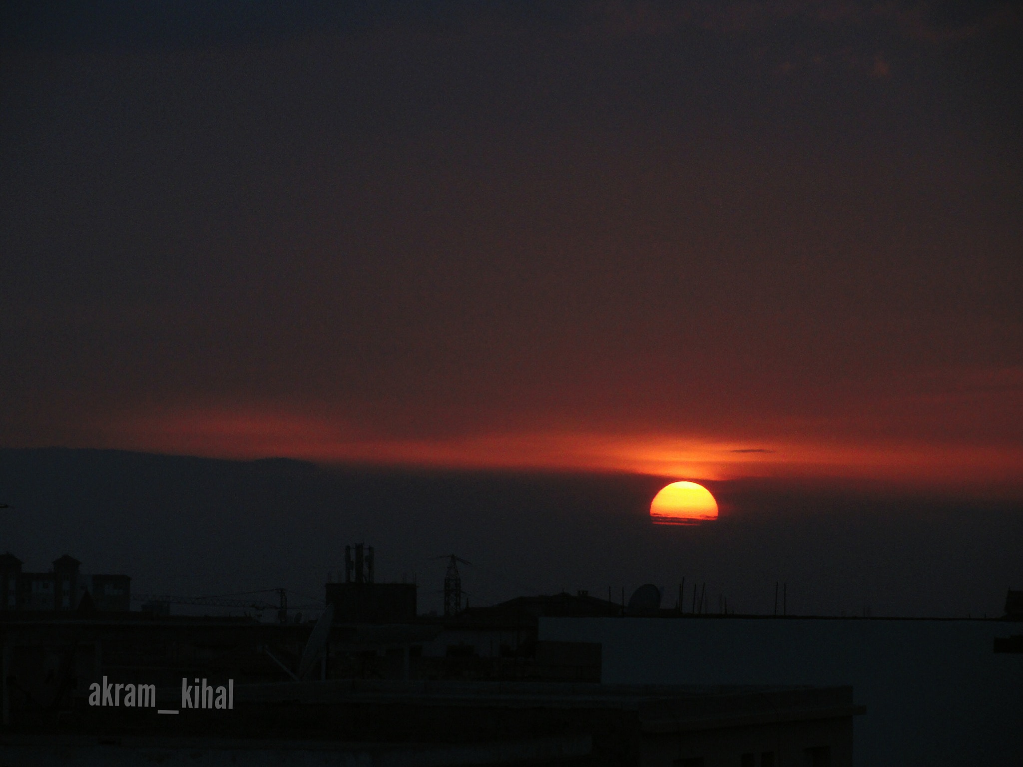 Sony Cyber-shot DSC-H55 sample photo. Sunset photography