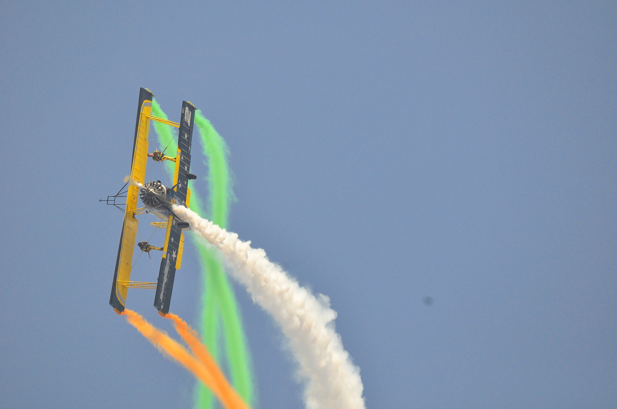 Sigma 150-500mm F5-6.3 DG OS HSM sample photo. Tricolour on air photography