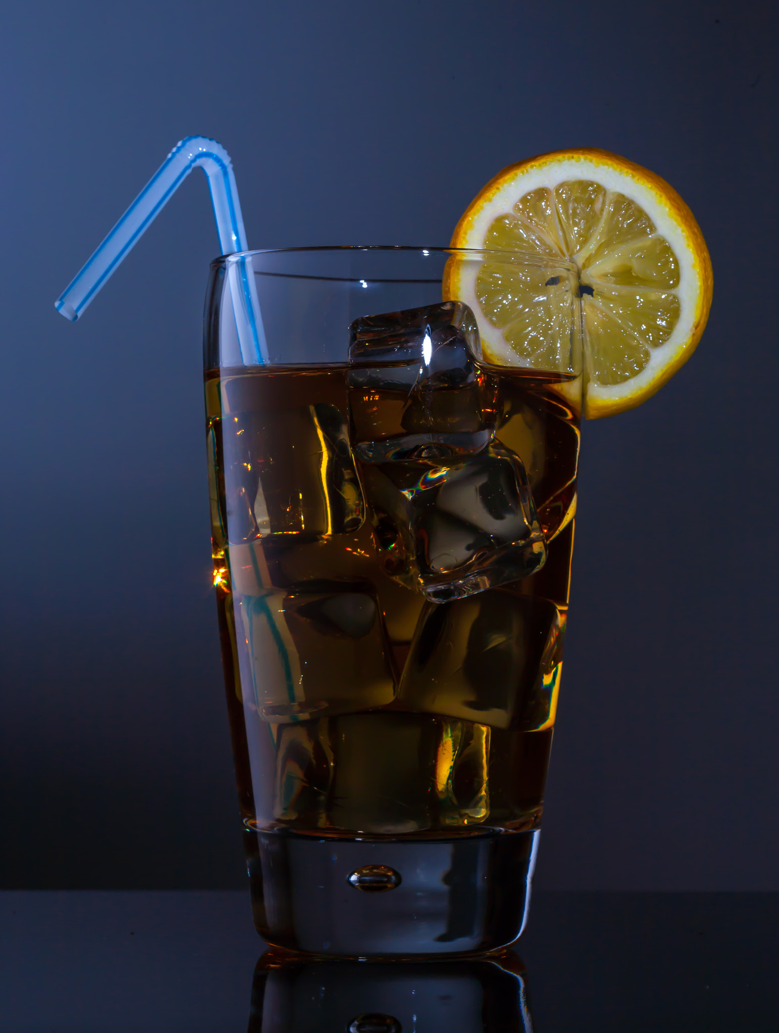 Canon EF 100mm F2.8 Macro USM sample photo. Lemon iced tea photography