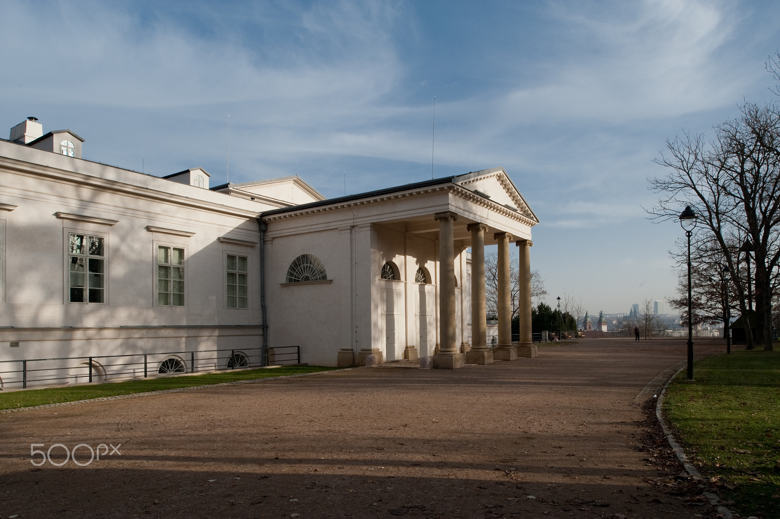 Nikon D700 + Nikon PC-E Nikkor 24mm F3.5D ED Tilt-Shift sample photo. Kinsky summer palace photography