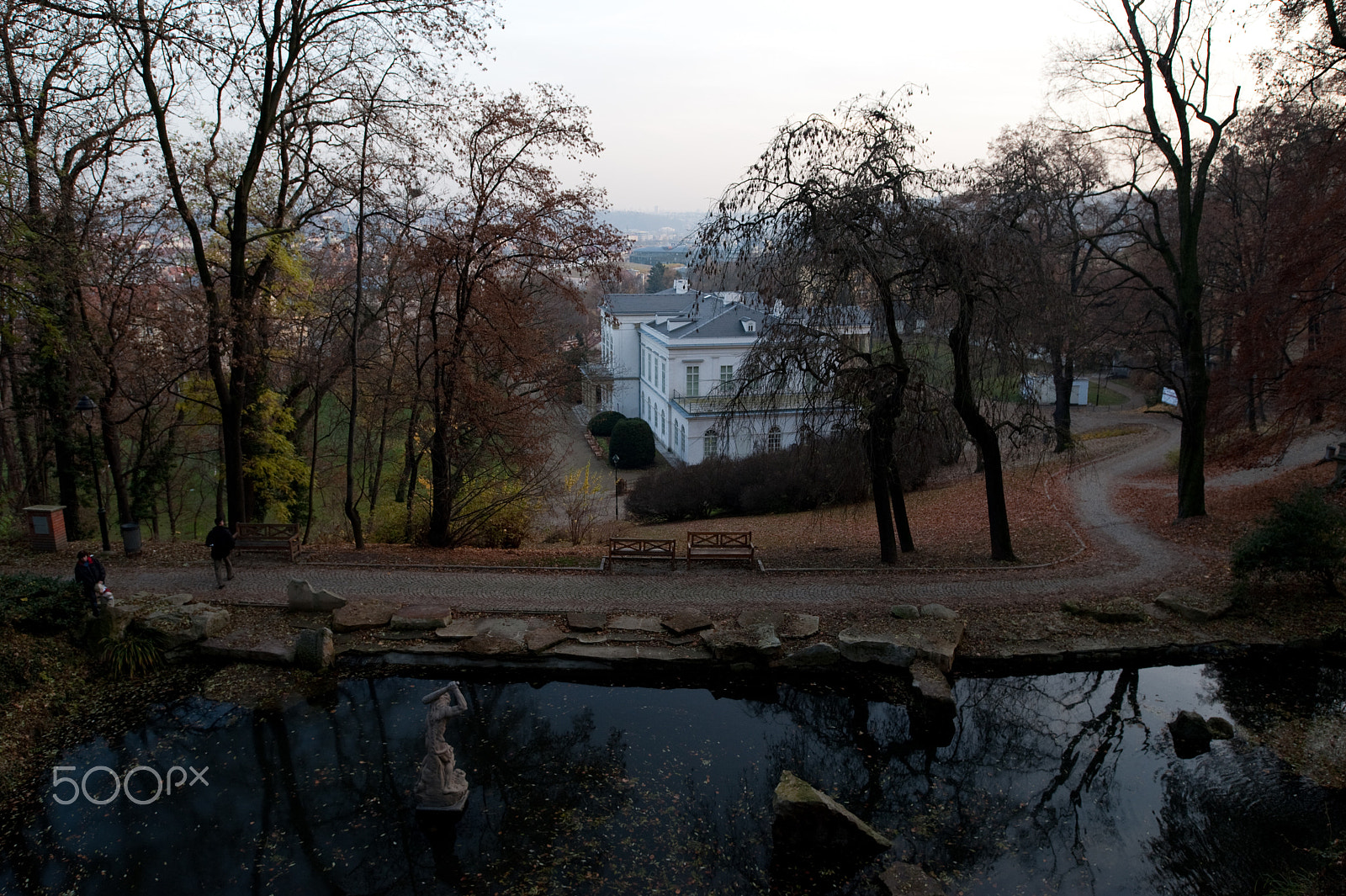 Nikon D700 + Nikon PC-E Nikkor 24mm F3.5D ED Tilt-Shift sample photo. Kinský garden photography