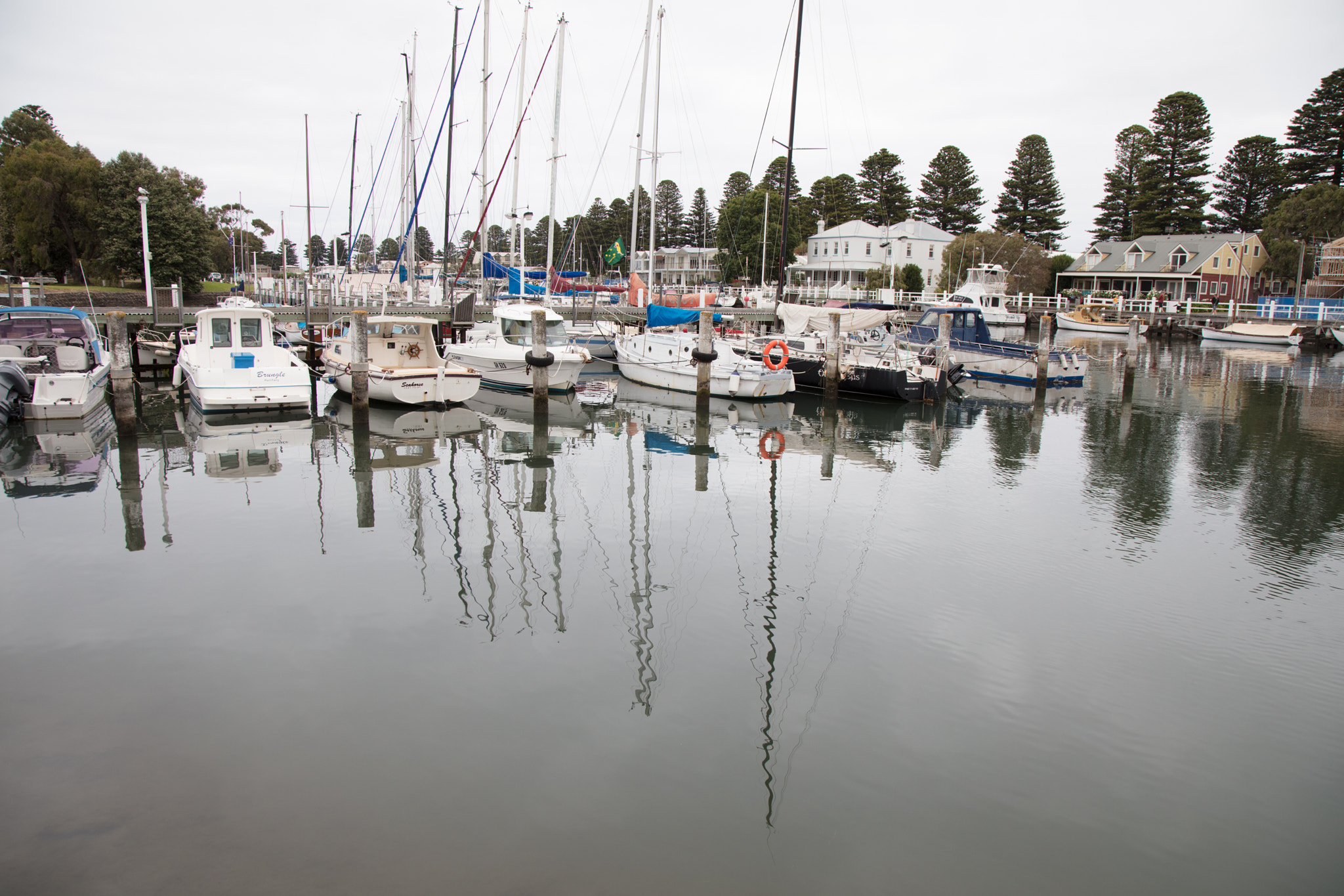 Canon EOS 5DS sample photo. Boat at port fairy photography