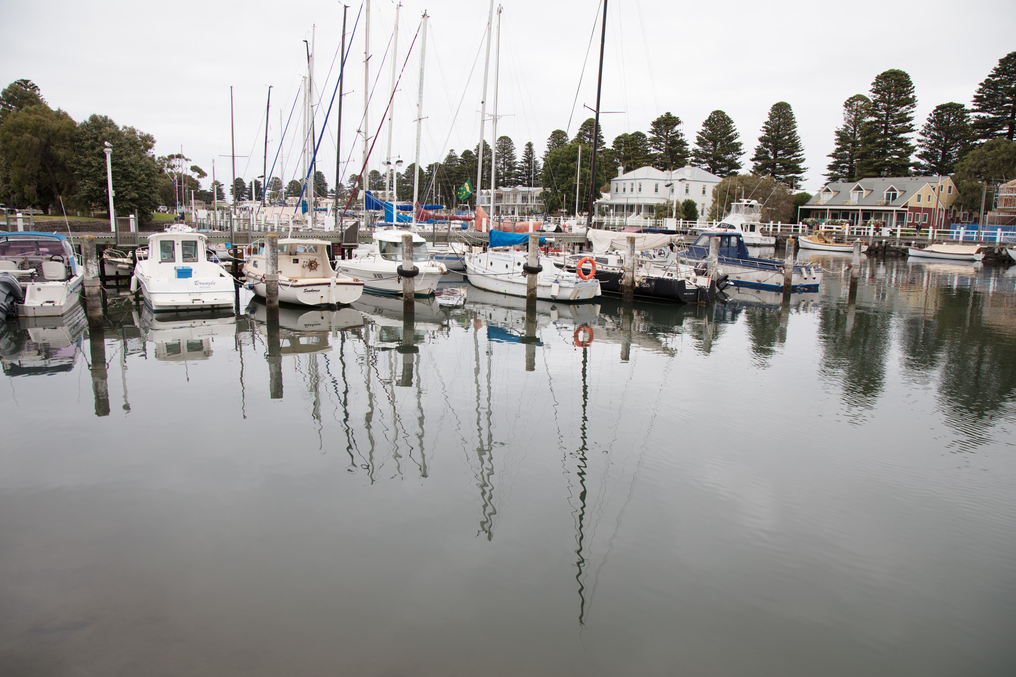 Canon EOS 5DS + Canon EF 24-105mm F4L IS USM sample photo. Boat at port fairy photography