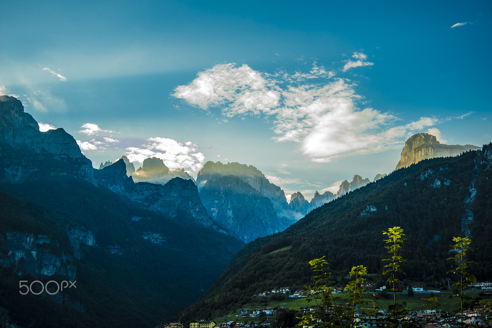 Nikon D800E sample photo. Skyline of dolomites by brenta photography
