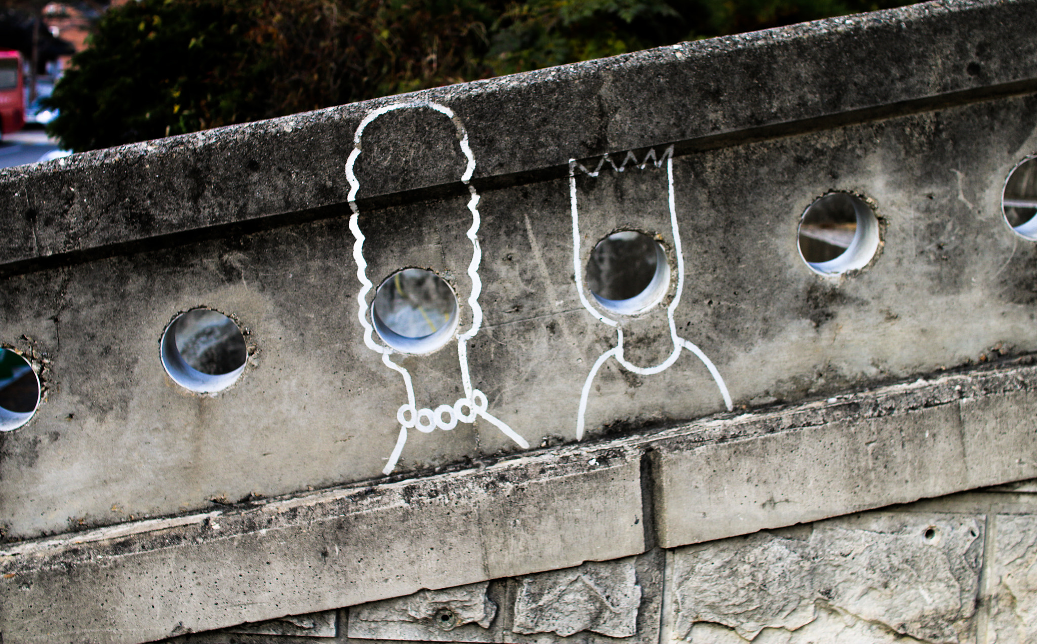 Sigma 30mm F1.4 EX DC HSM sample photo. Simpsons of wall photography