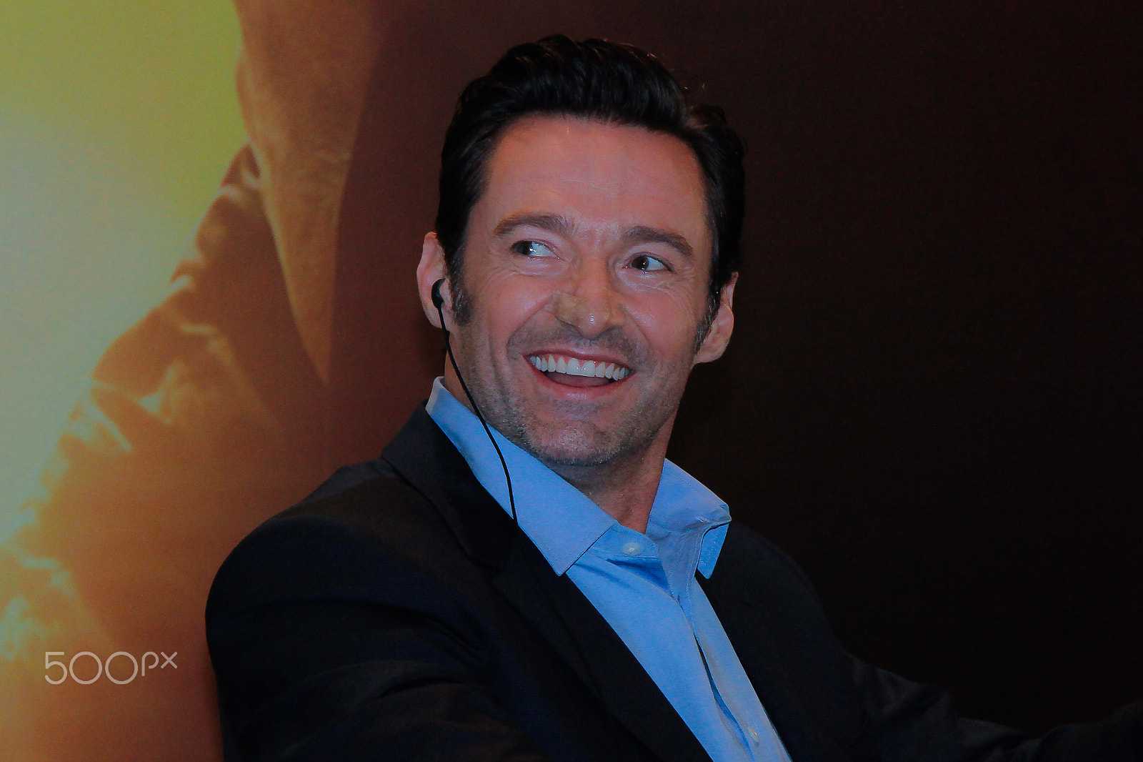 Sigma 70-200mm F2.8 EX DG OS HSM sample photo. Actor hugh jackman photography