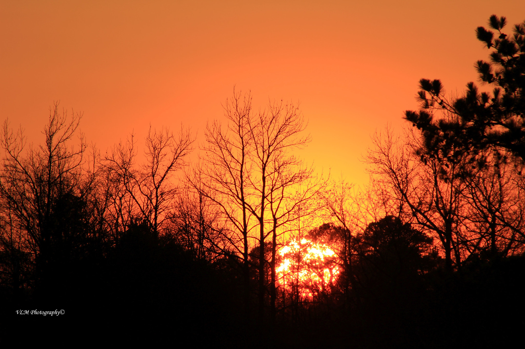 Canon EF 75-300mm f/4-5.6 USM sample photo. Setting fireball photography
