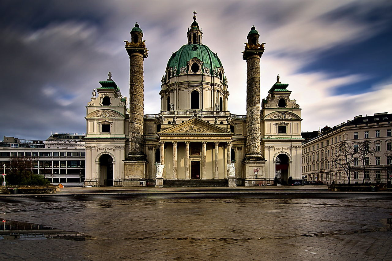 Nikon D300S sample photo. Karlskirche photography