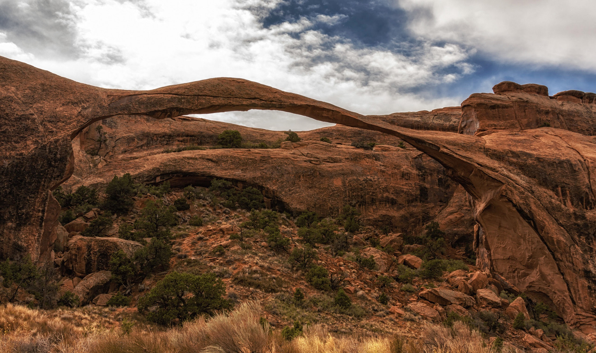 Canon EF 28-135mm F3.5-5.6 IS USM sample photo. Landscape arch photography
