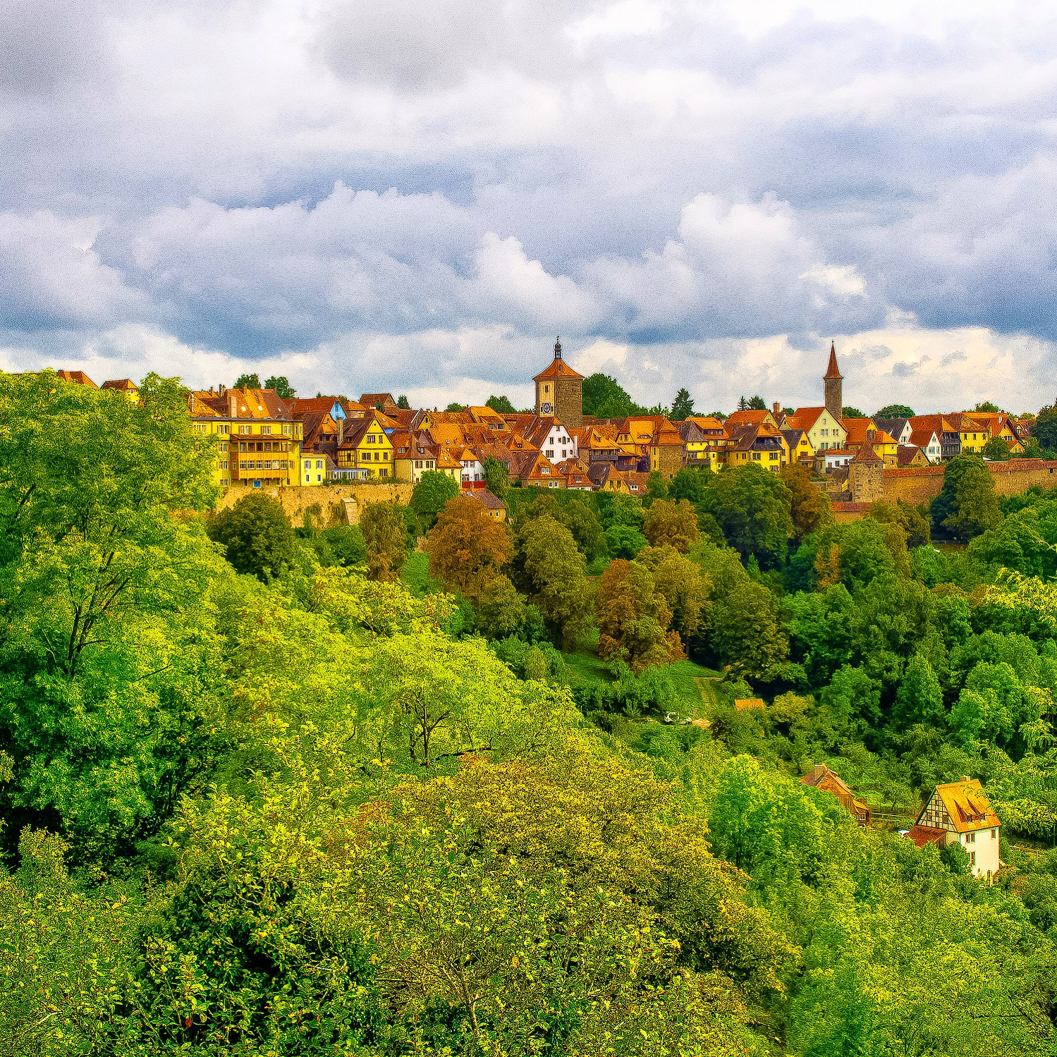 Olympus OM-D E-M5 sample photo. German landscape photography