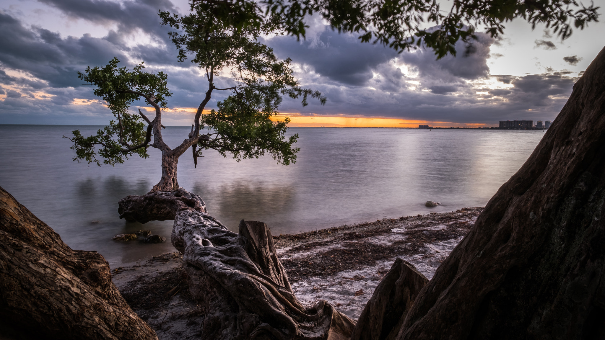 Fujifilm XF 14mm F2.8 R sample photo. Sunset in key biscayne - miami, florida - travel photography photography