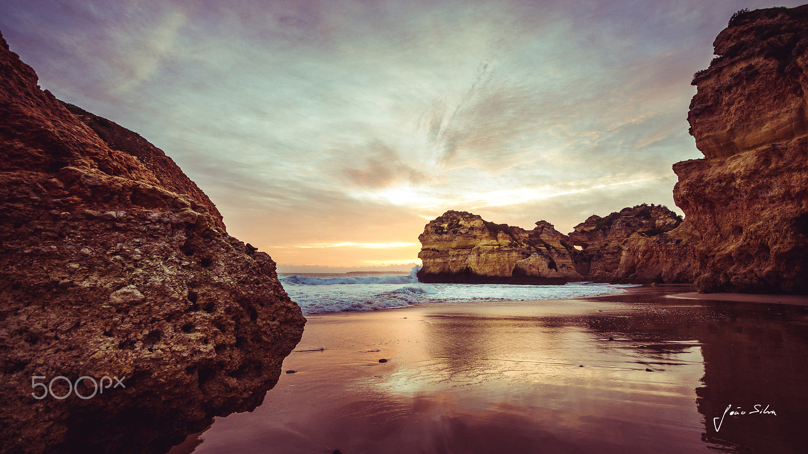 Nikon D5500 sample photo. Algarve beach photography