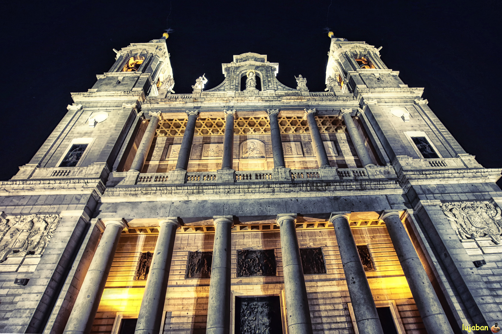 Canon EOS 6D sample photo. The almudena´s cathedral (madrid spain) photography
