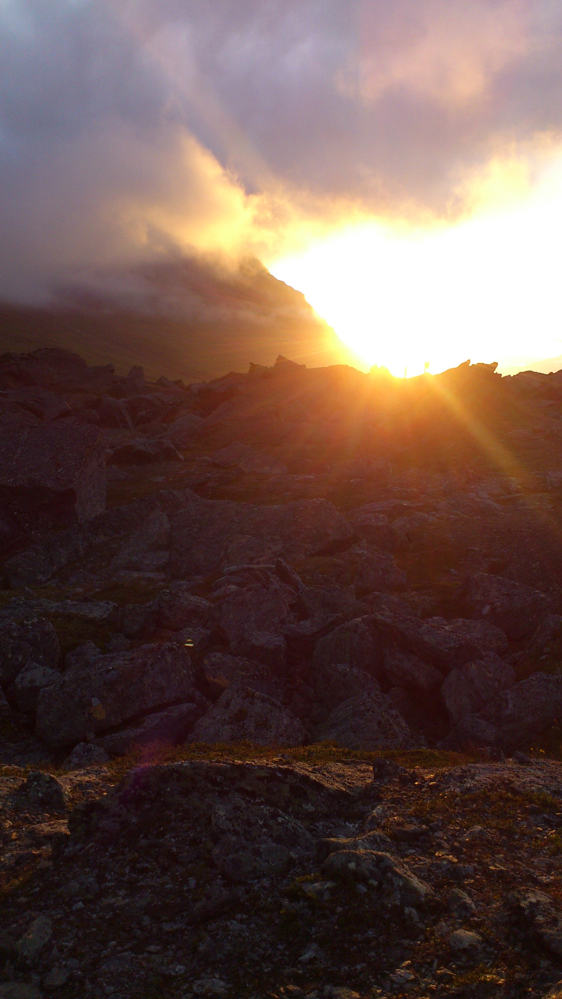 Sony Ericsson Xperia arc S sample photo. Sunset in the mountains photography