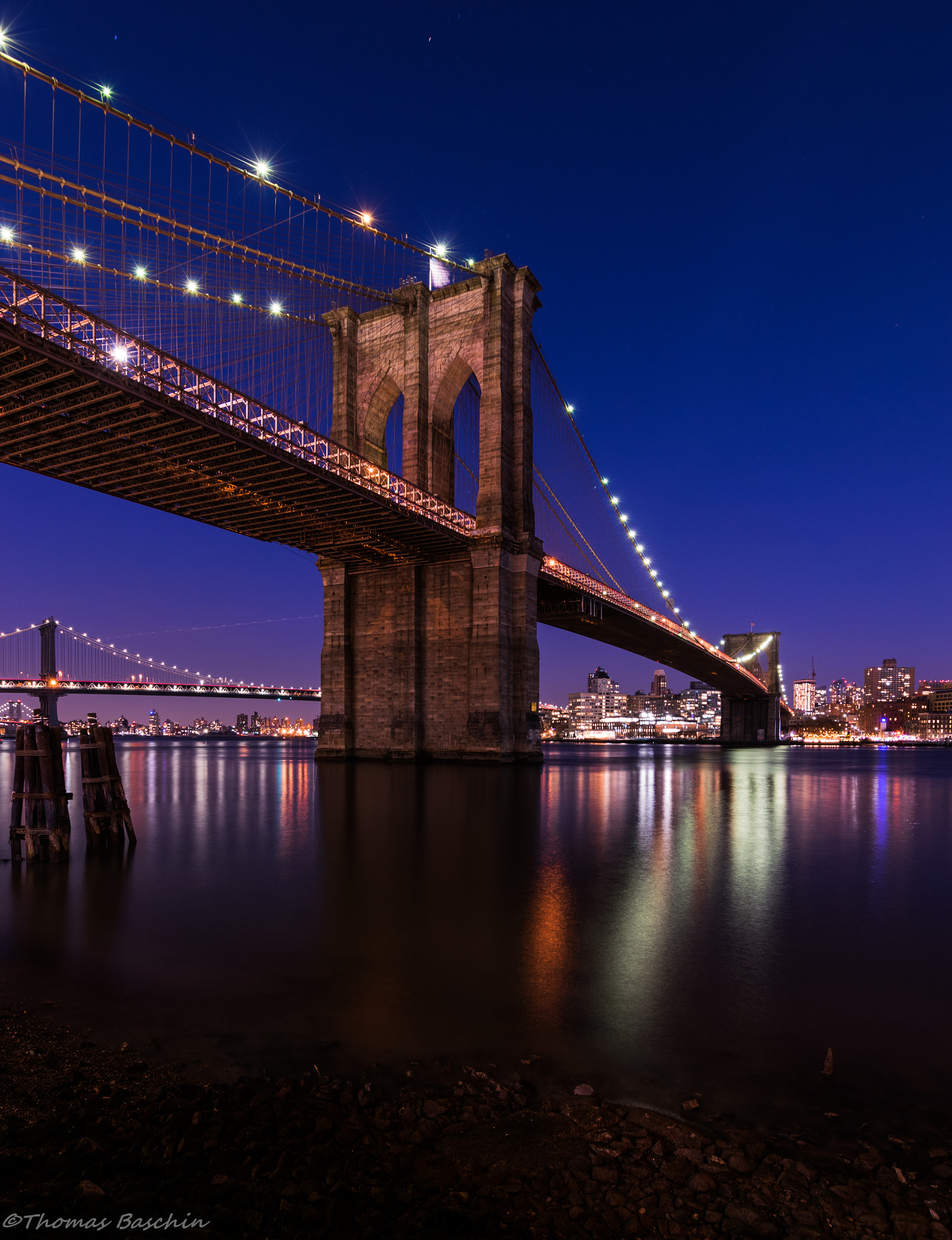 Nikon D5300 + Sigma 10-20mm F3.5 EX DC HSM sample photo. Brooklyn bridge photography
