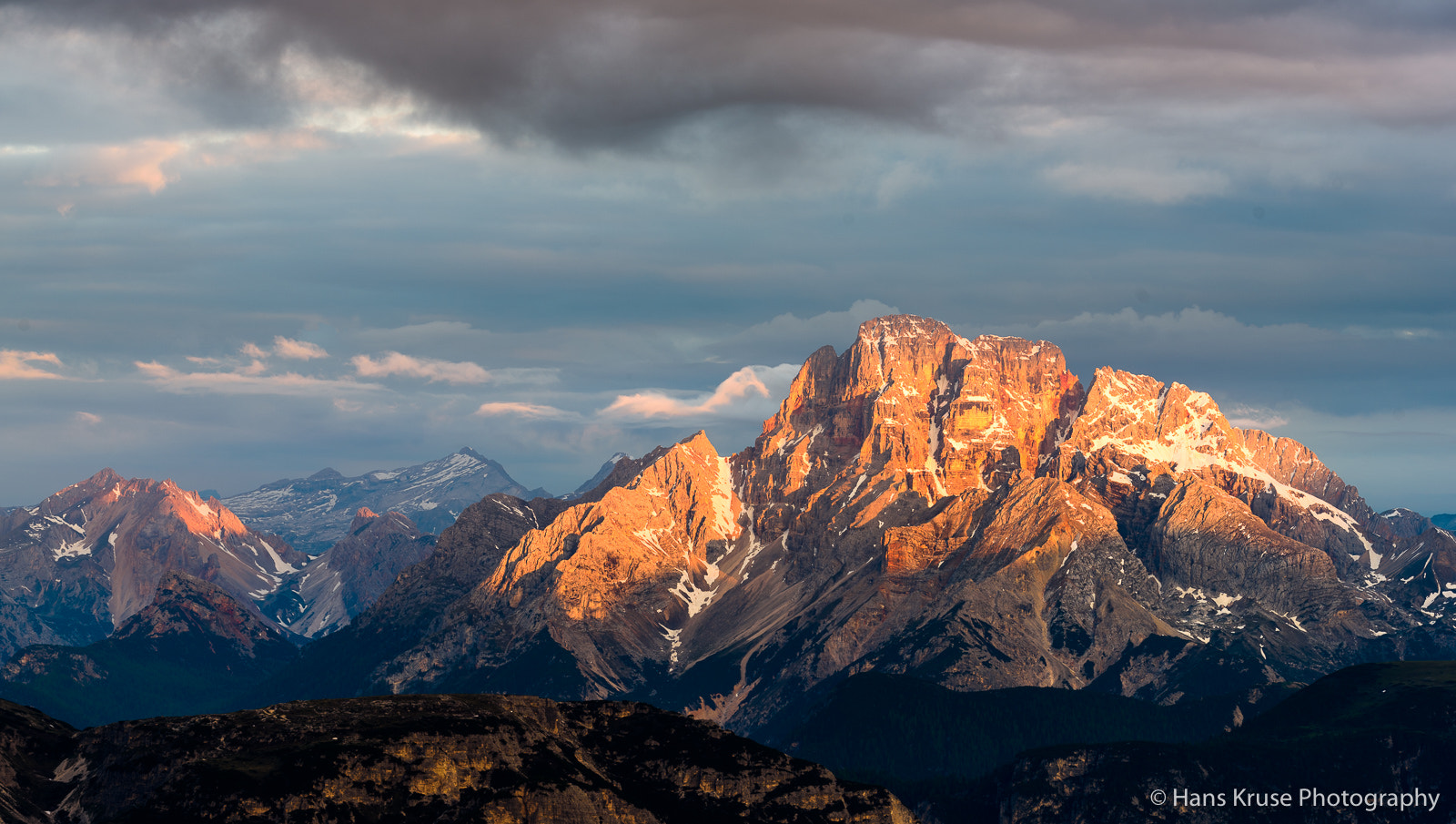 Nikon AF-S Nikkor 70-200mm F4G ED VR sample photo. Morning sun on croda rossa photography