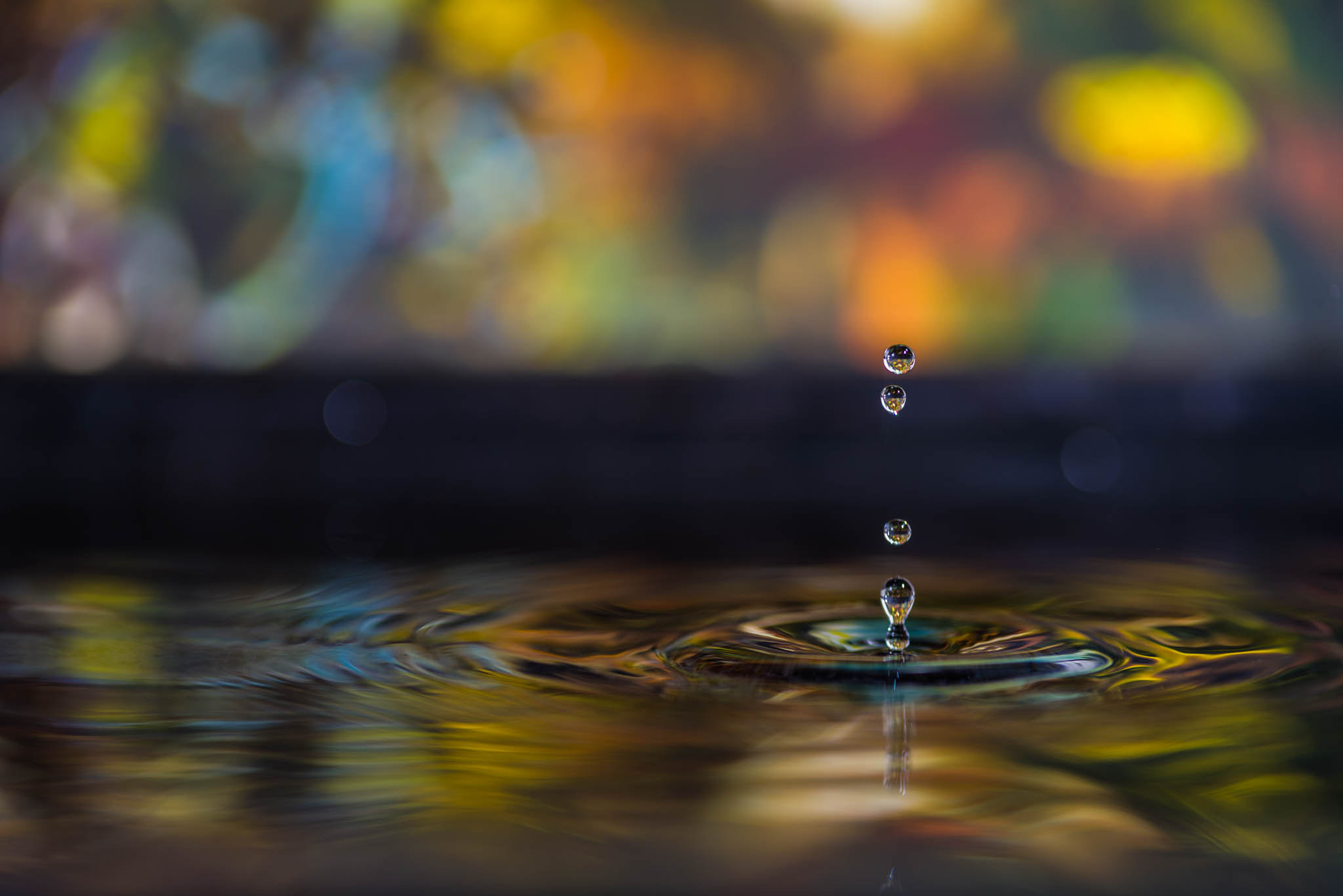 Pentax K-1 sample photo. Drop study photography