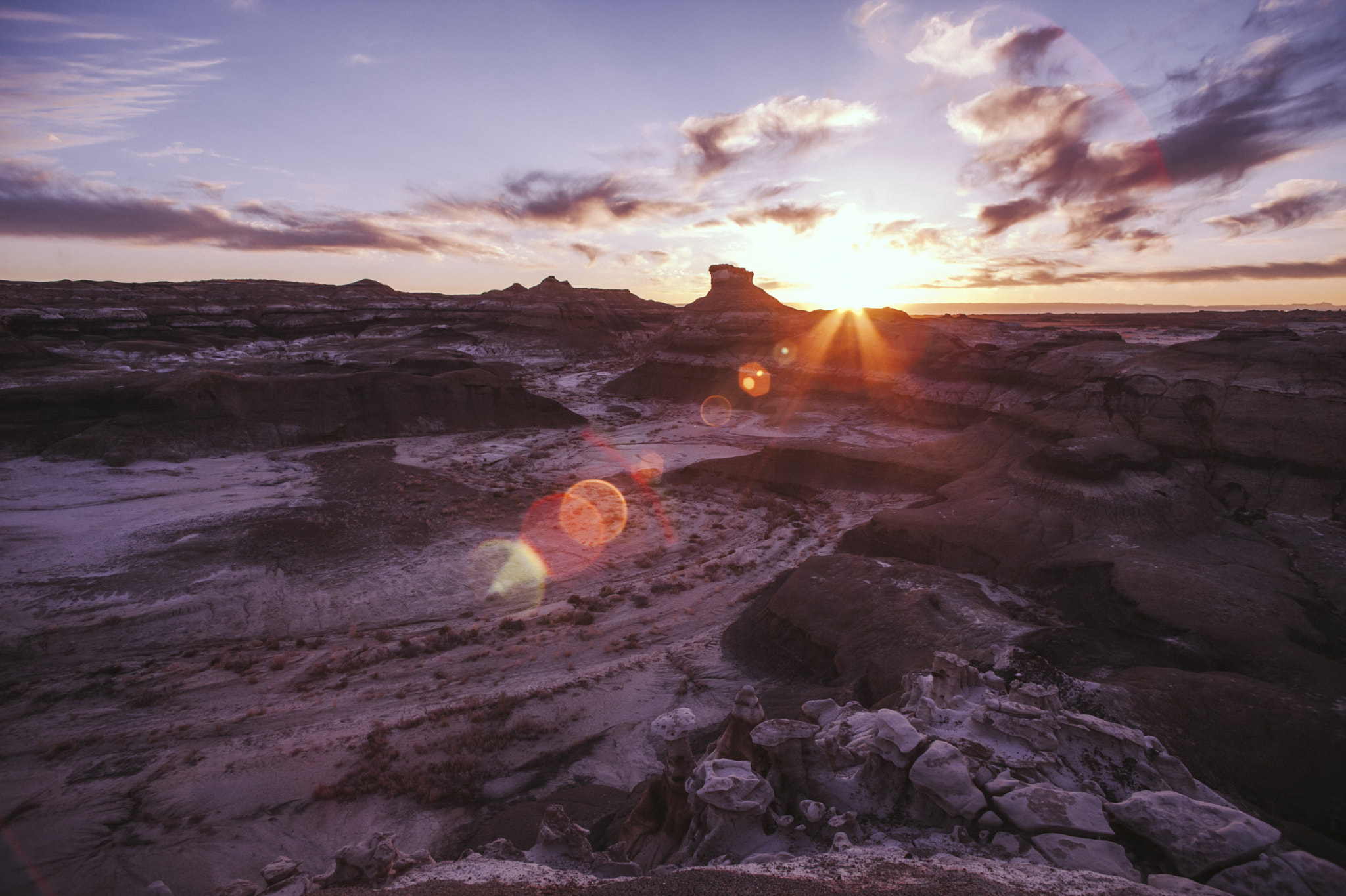 Canon EOS 5D Mark II sample photo. Bisti badlands photography