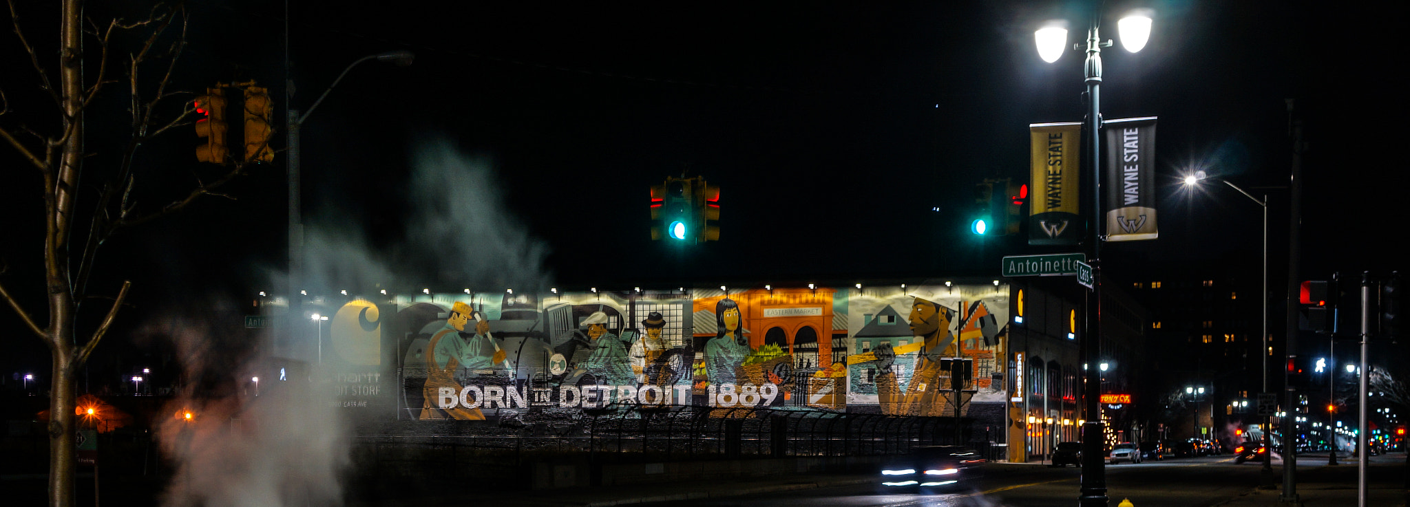 Sony Alpha NEX-5R + Sony E 18-55mm F3.5-5.6 OSS sample photo. Cass avenue detroit ii photography