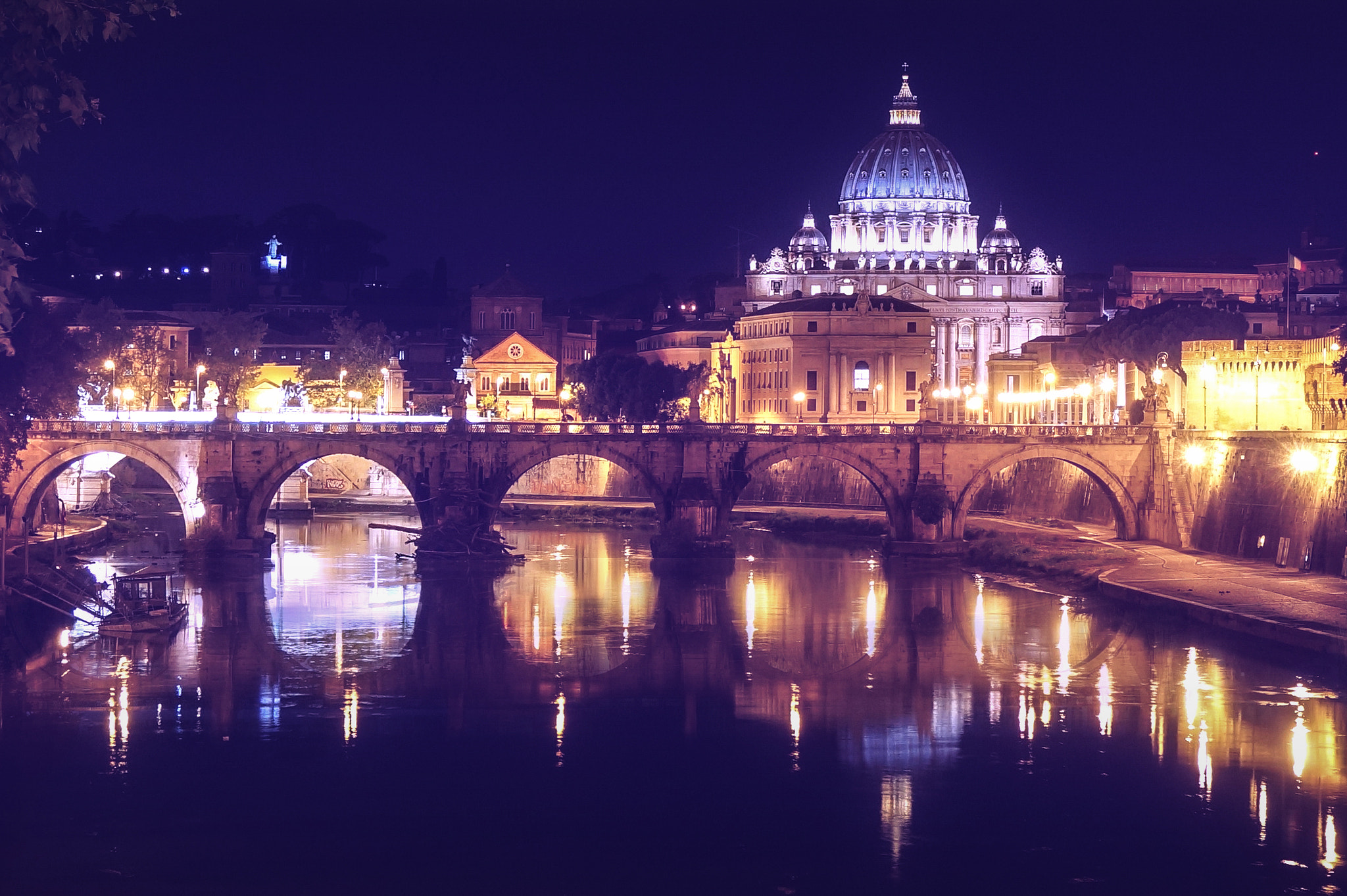 Sony Alpha NEX-6 sample photo. Rome by night. photography