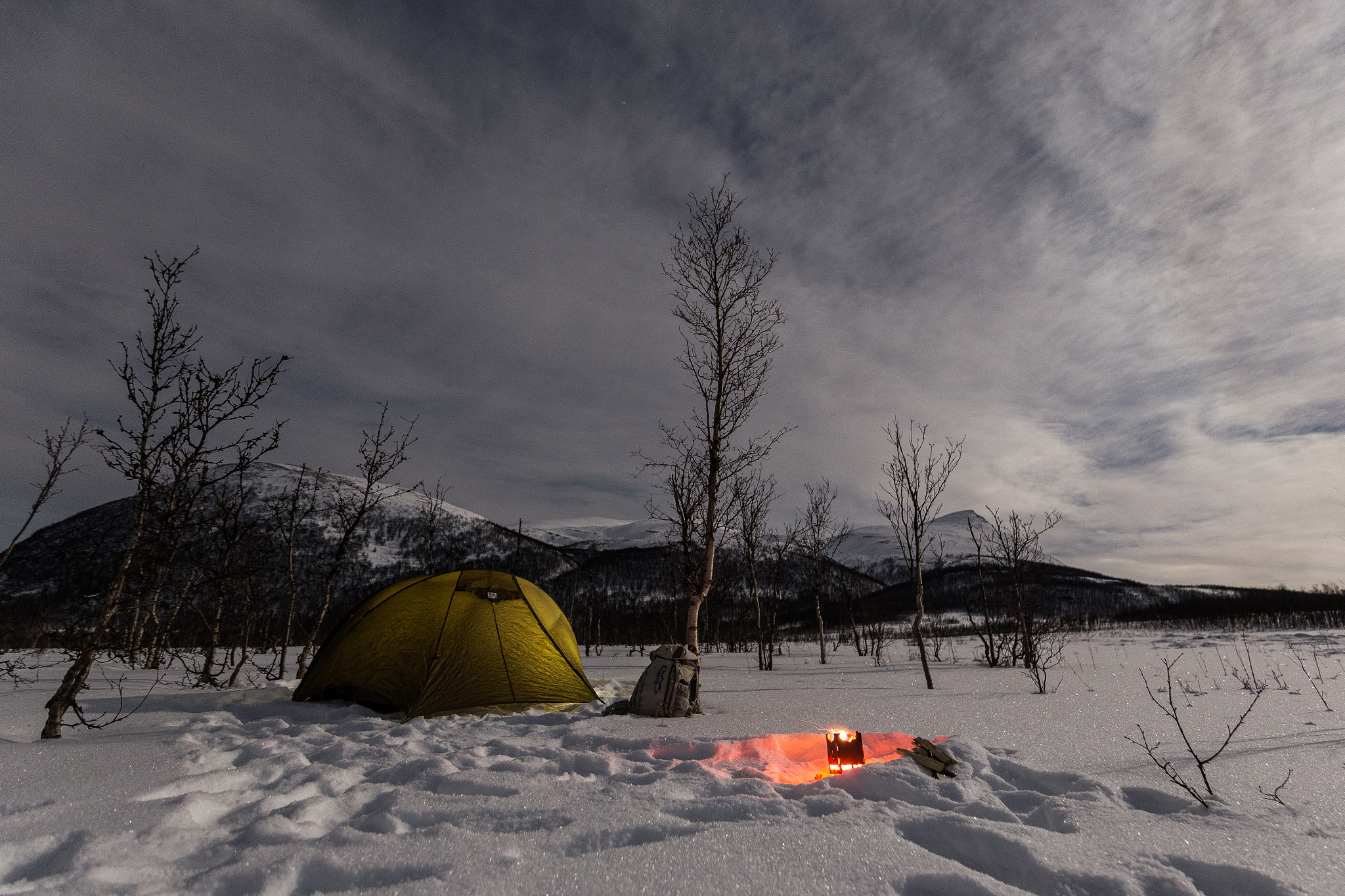 Canon EOS 6D + Canon EF 300mm f/2.8L sample photo. Oldervikdalen camping photography