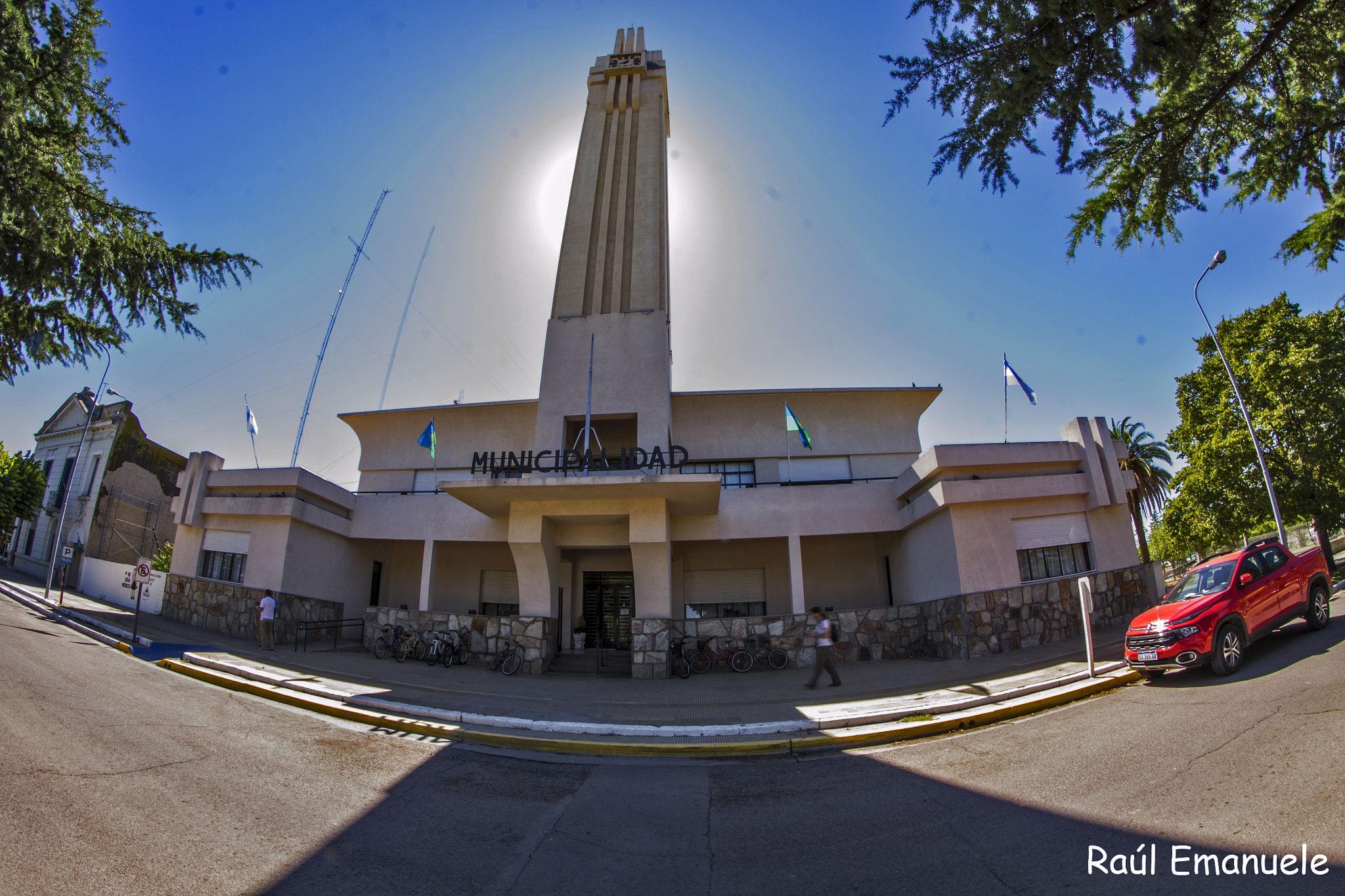 Nikon D3100 + Samyang 8mm F3.5 Aspherical IF MC Fisheye sample photo. Municpalidad de tornquist ii photography