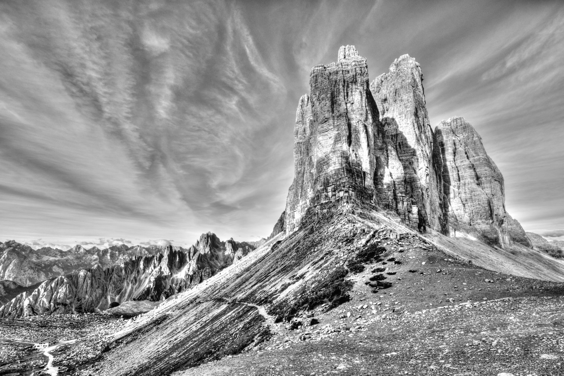 Sigma 10-20mm F4-5.6 EX DC HSM sample photo. Drei zinnen photography