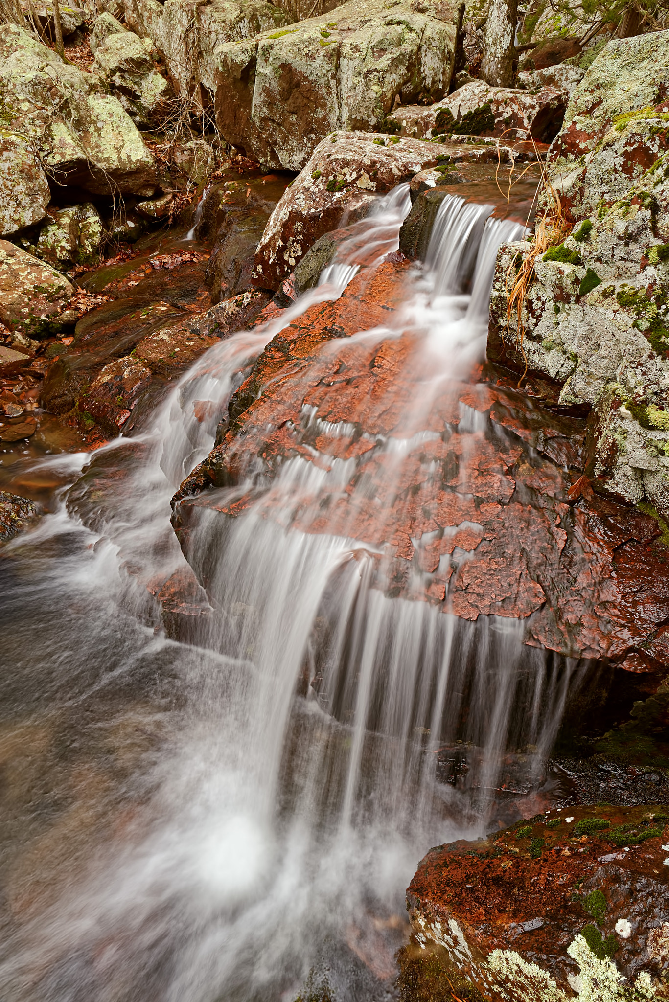 Nikon D610 + Nikon AF Nikkor 20mm F2.8D sample photo. Black mountain cascade photography