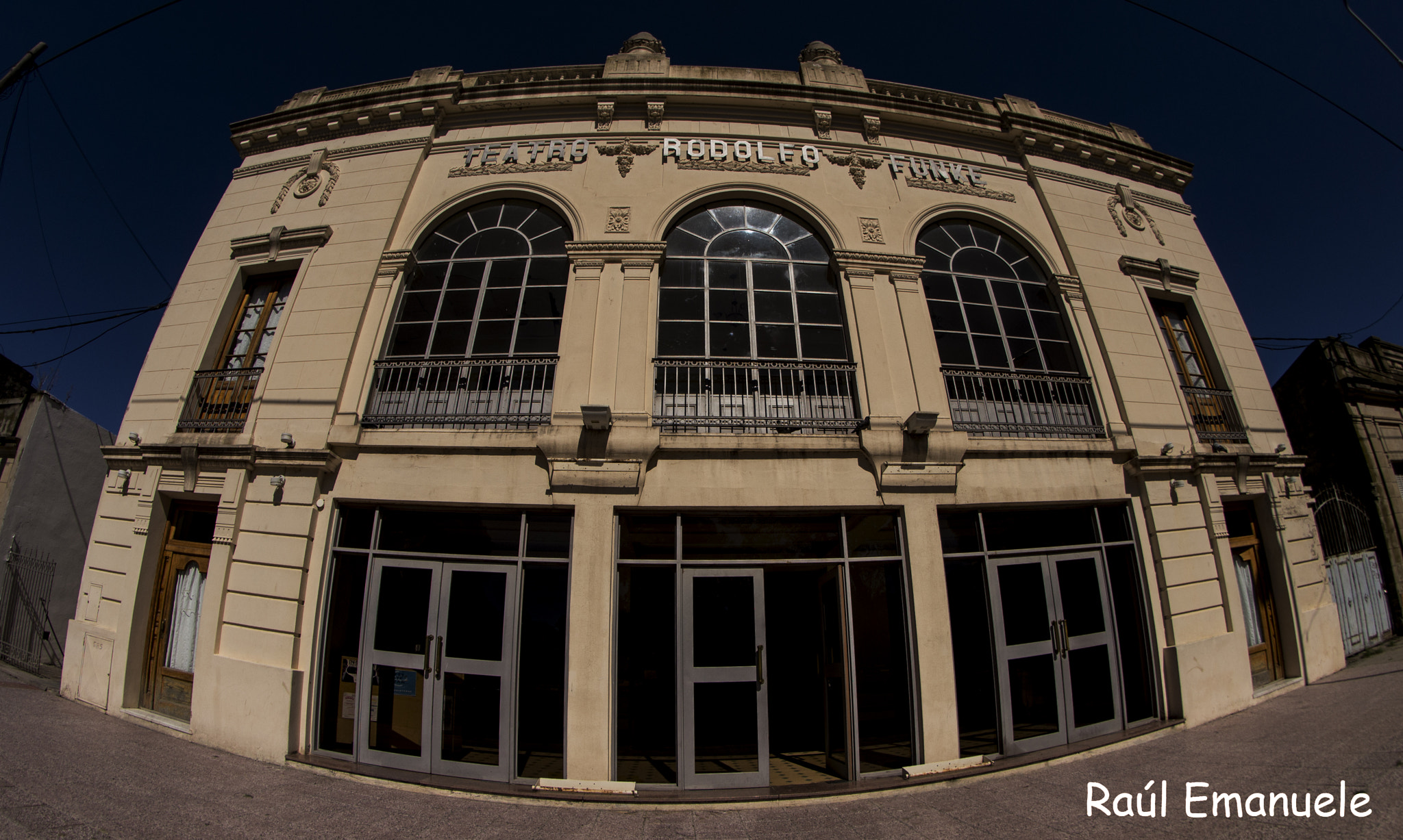 Samyang 8mm F3.5 Aspherical IF MC Fisheye sample photo. Teatro photography