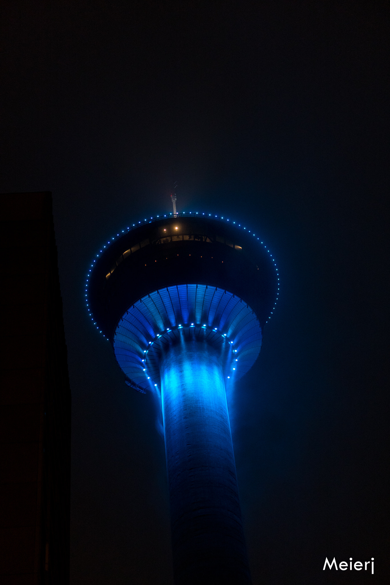Sony a6300 + E 50mm F1.8 OSS sample photo. Blue tower photography