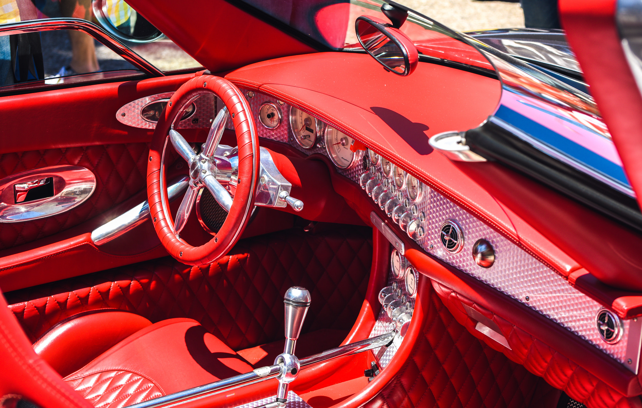 Nikon D810 sample photo. Chevrolet interior photography