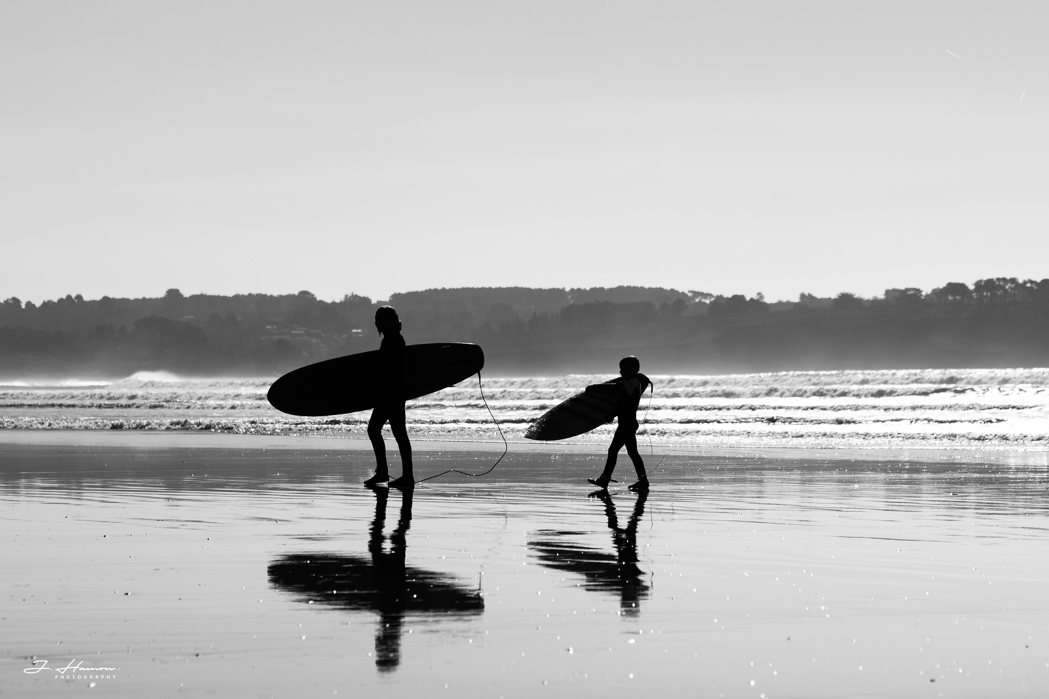 Canon EF 70-200mm F4L IS USM sample photo. Surfing with mommy photography