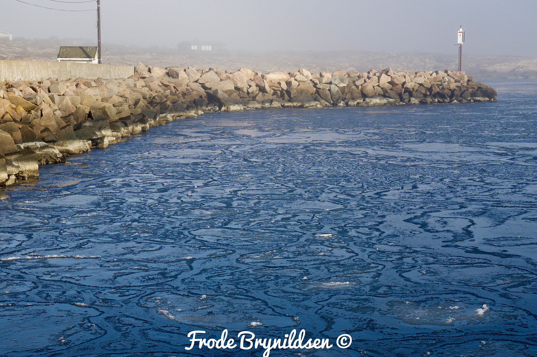 Sigma 17-70mm F2.8-4 DC Macro OS HSM sample photo. Ice pathern on the sea photography
