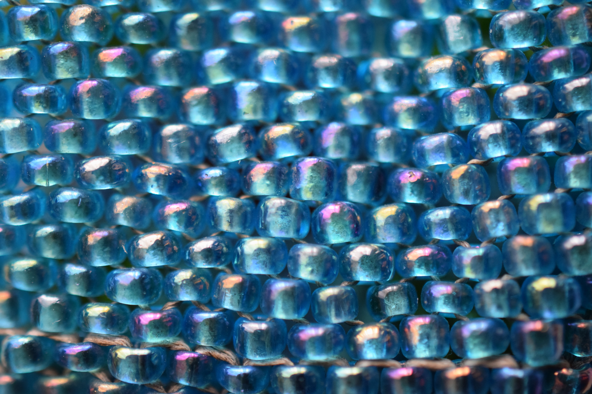 Nikon AF-S DX Micro Nikkor 40mm F2.8 sample photo. Glass beads photography