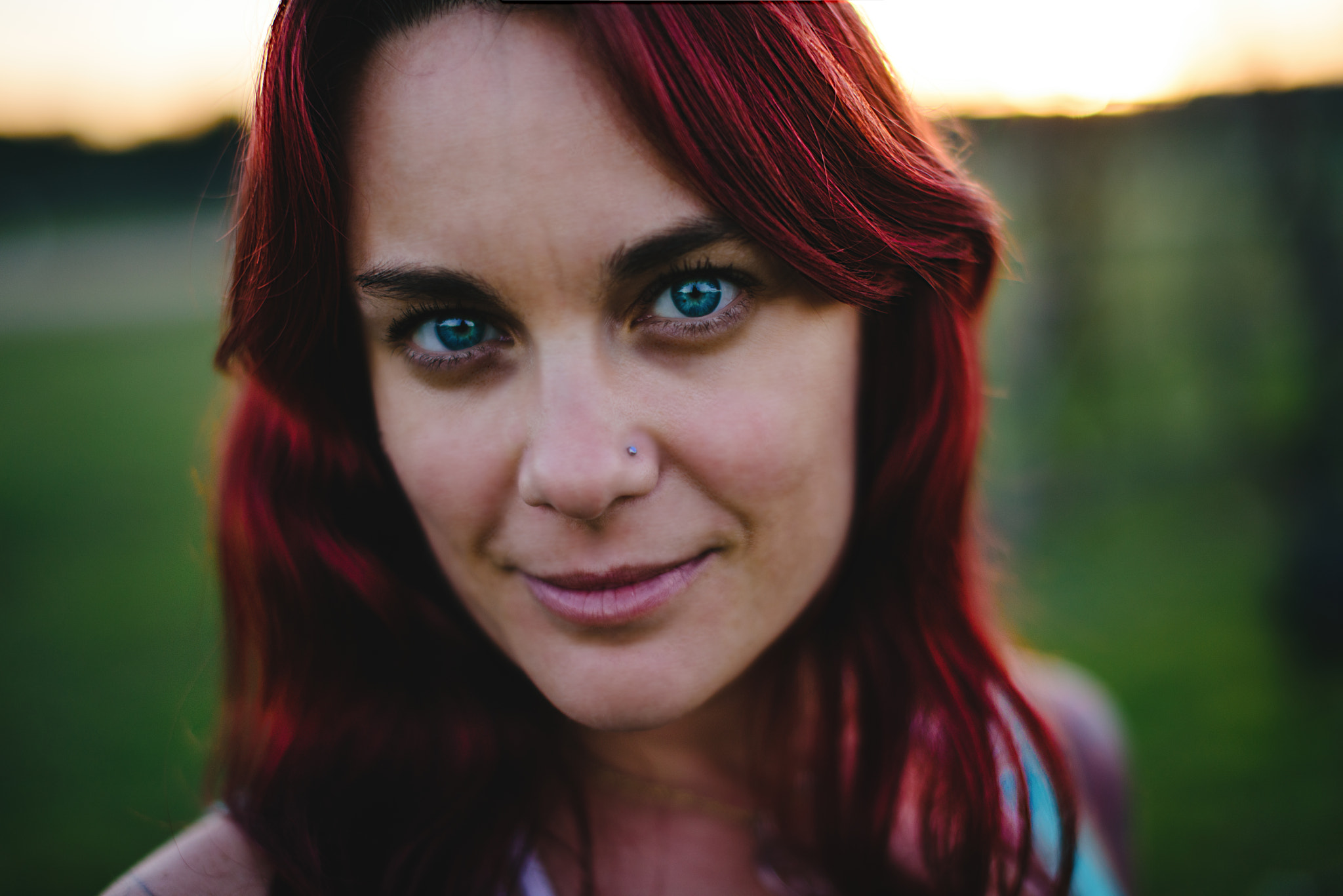 Nikon D810 + Sigma 50mm F1.4 EX DG HSM sample photo. Red and blue photography