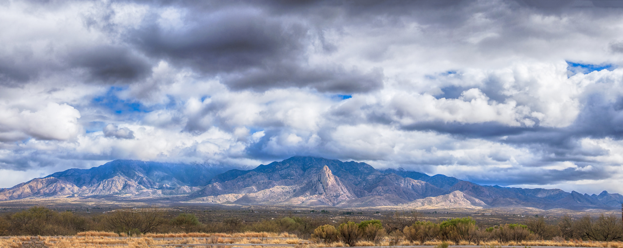 Nikon D90 + Tamron 18-270mm F3.5-6.3 Di II VC PZD sample photo. Arizona - santa rita mountains photography