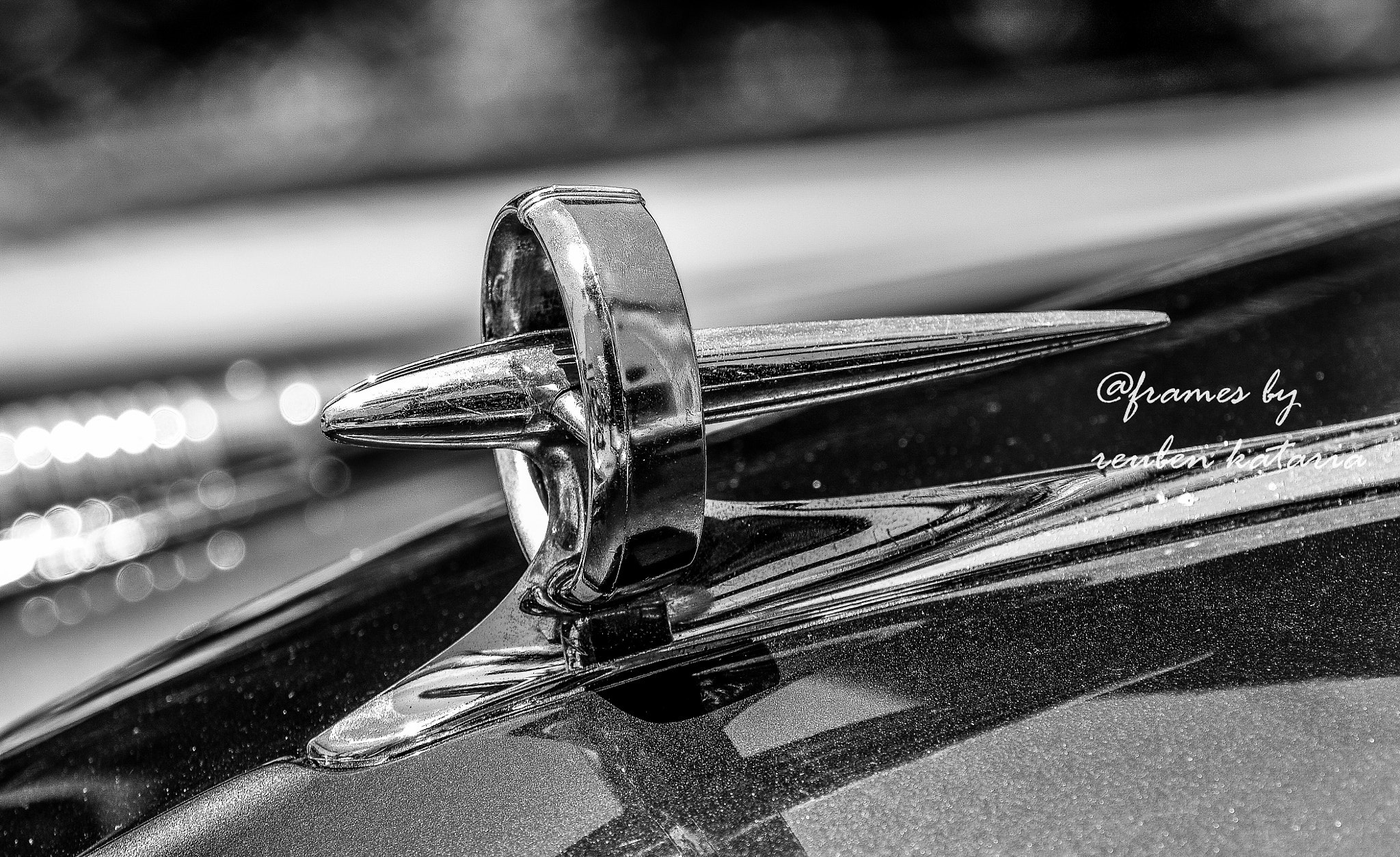 Nikon D810 sample photo. 1950 "gunsight" buick photography