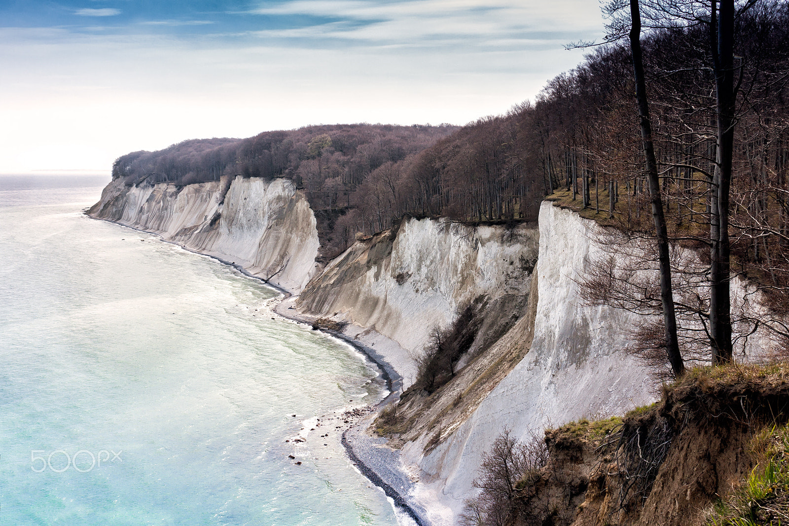 Canon EF-S 18-200mm F3.5-5.6 IS sample photo. Chalk cliffs photography