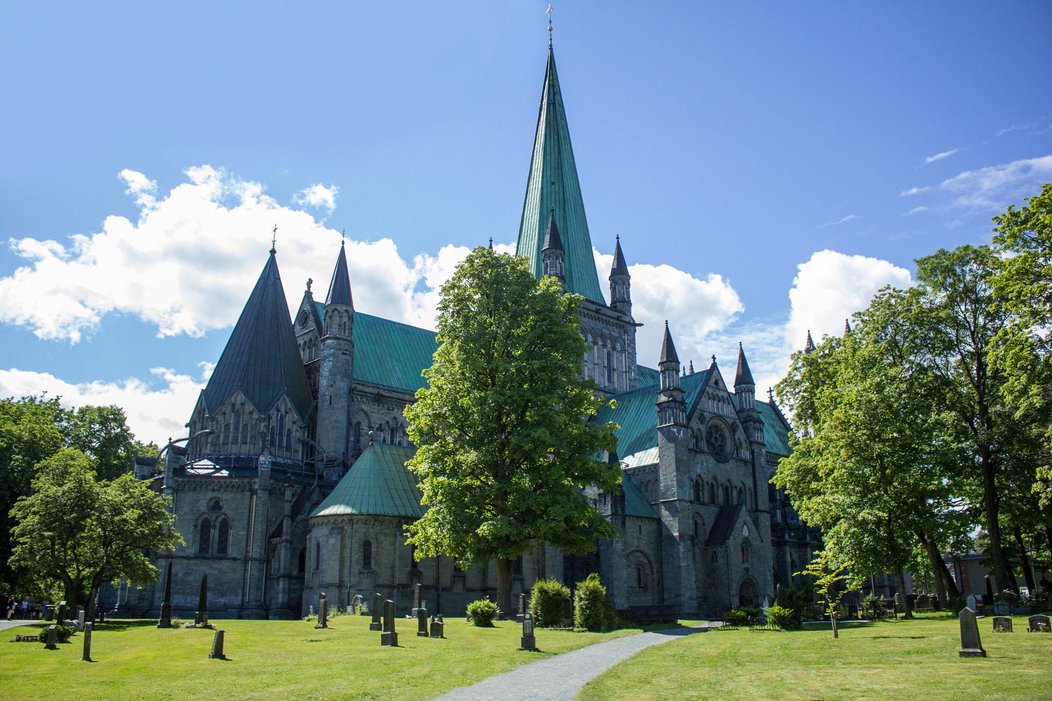 Canon EOS 60D sample photo. Nidoras domkirke photography