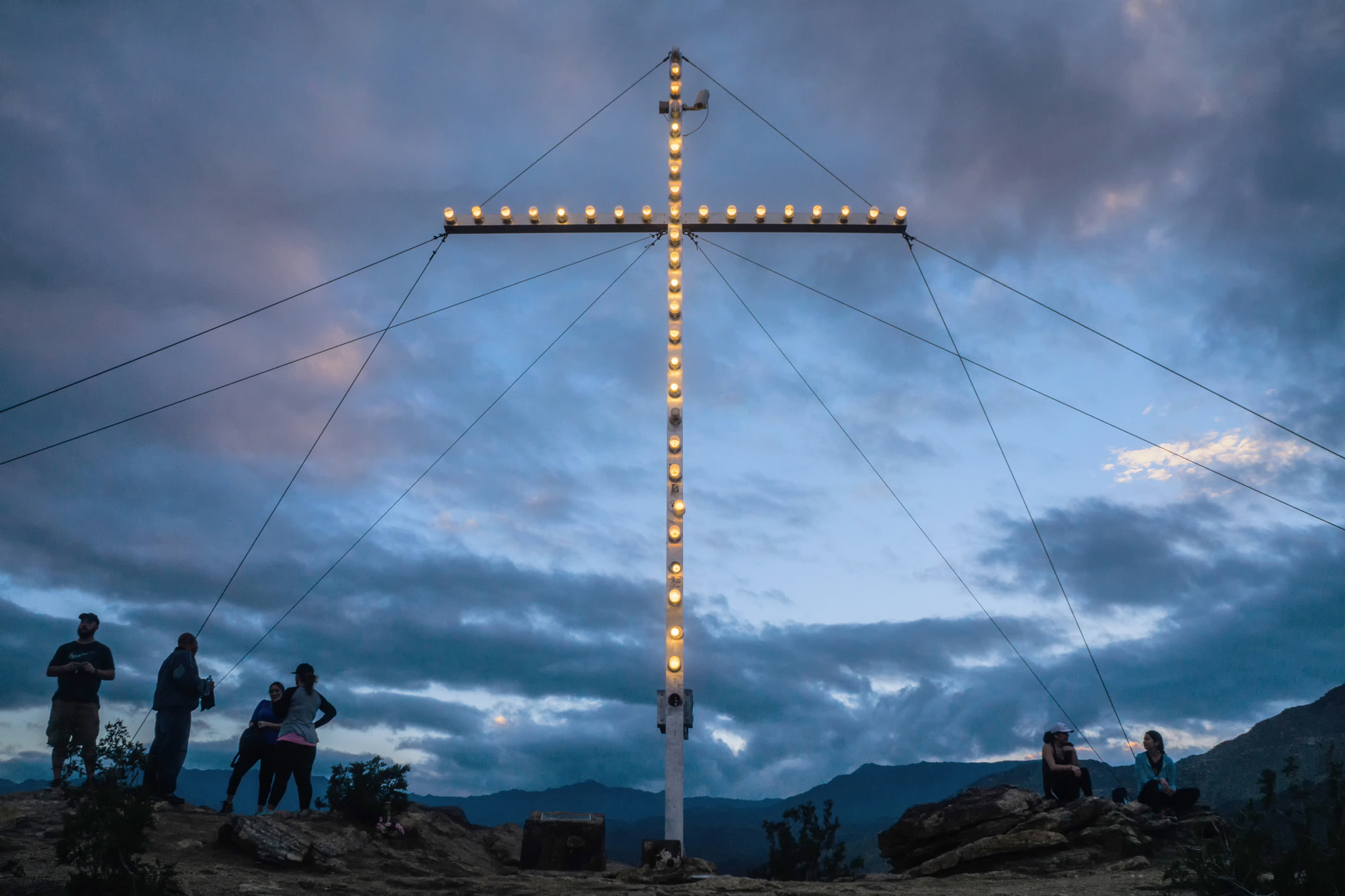 Sony a6000 sample photo. Convergence at the palm desert cross photography